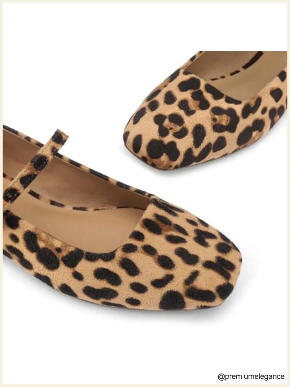Womens Ballet Mary Jane Flats Adjustable Strap Square Closed Toe Shoes Latex